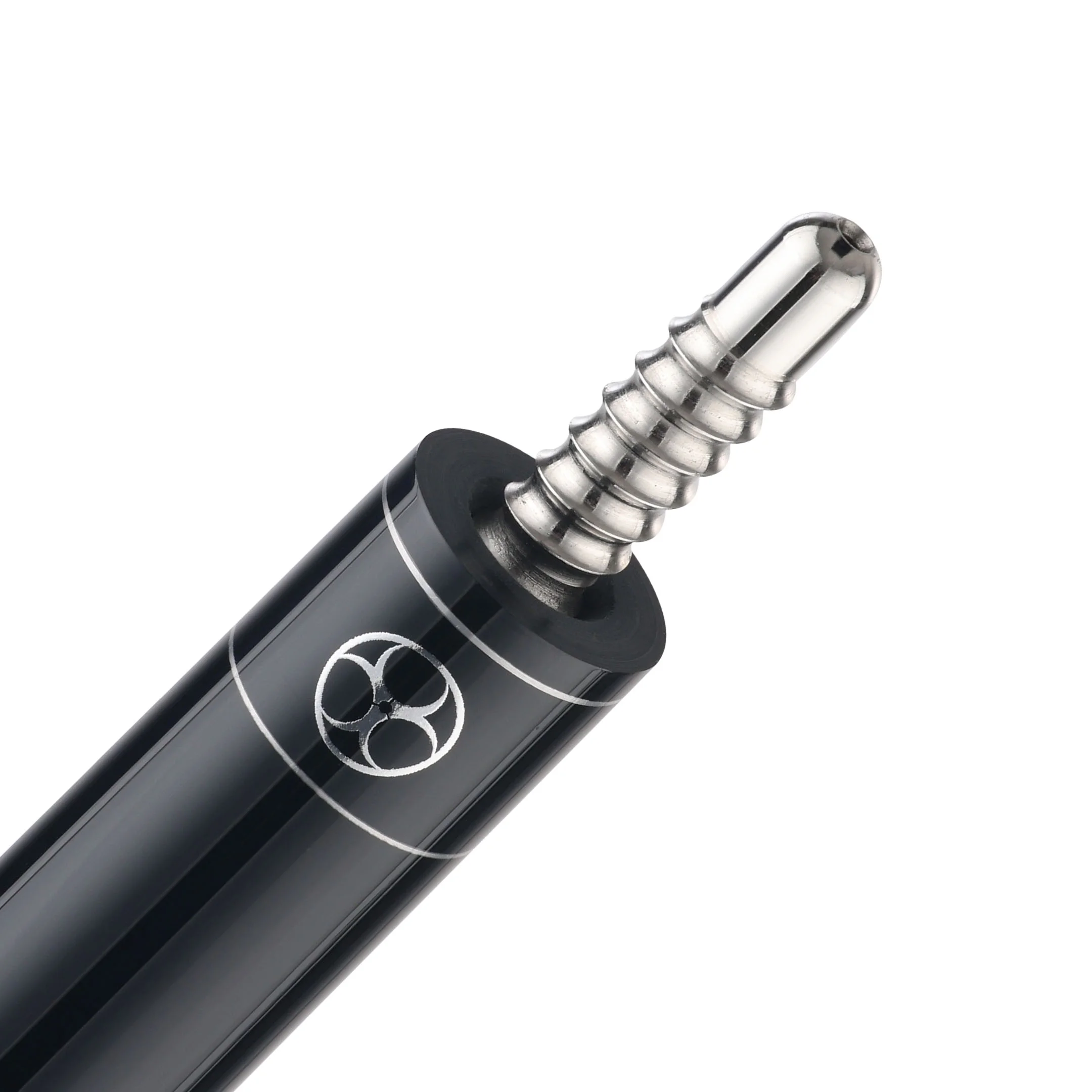 Poison Maelith Pool Cue with Carbon Fiber Shaft - Black/Red - Image 4