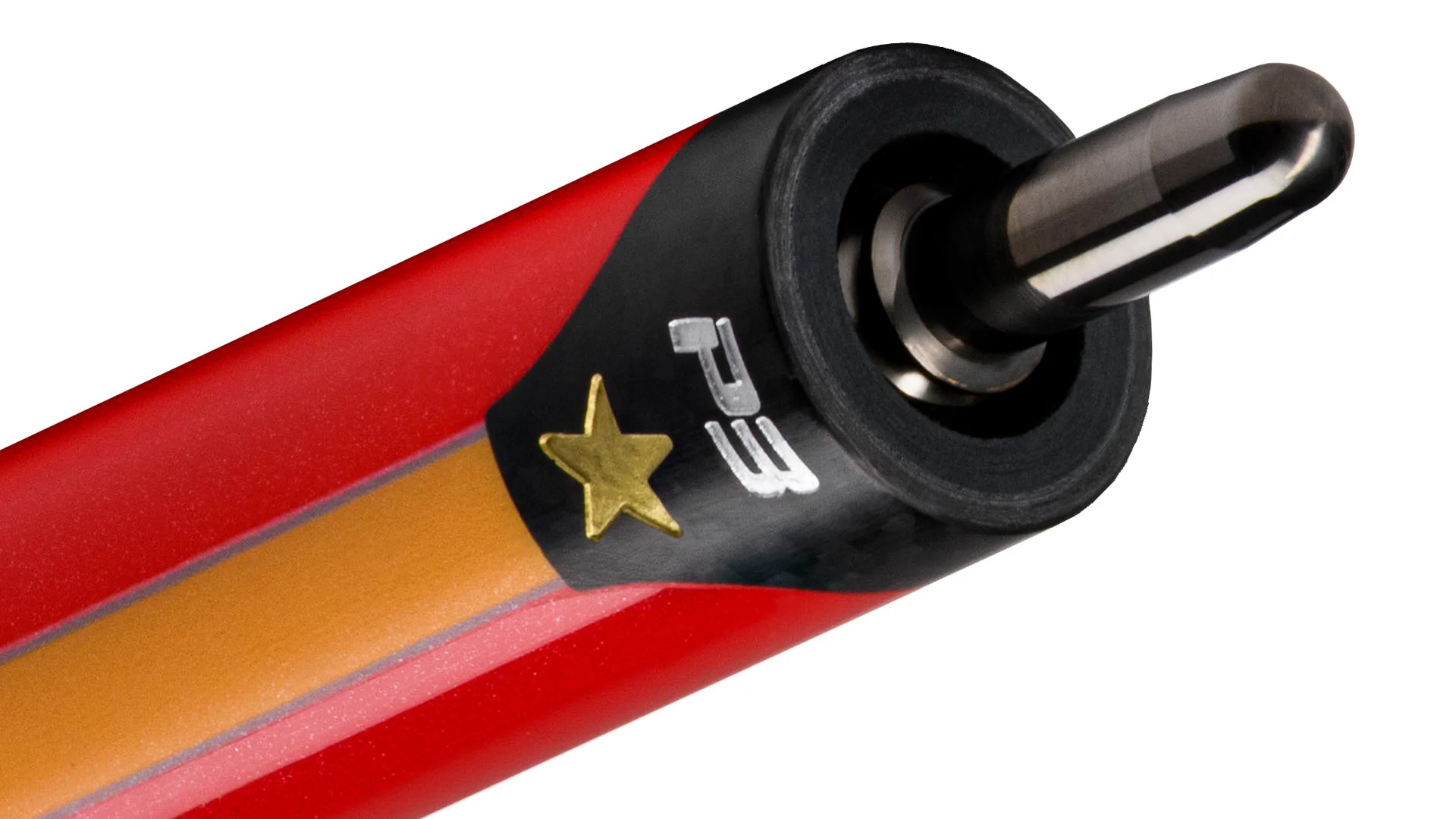 Predator P3 Vietnam Flag Pool Cue - No Wrap - Image 3